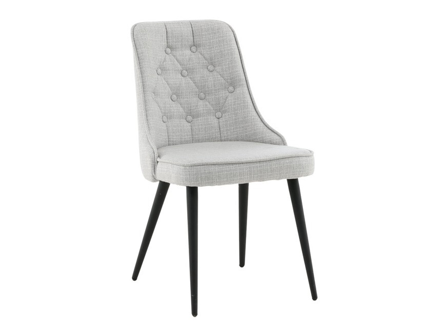 Ēdamistabas komplekts Dallas 1256 (Pelēks + Melns)