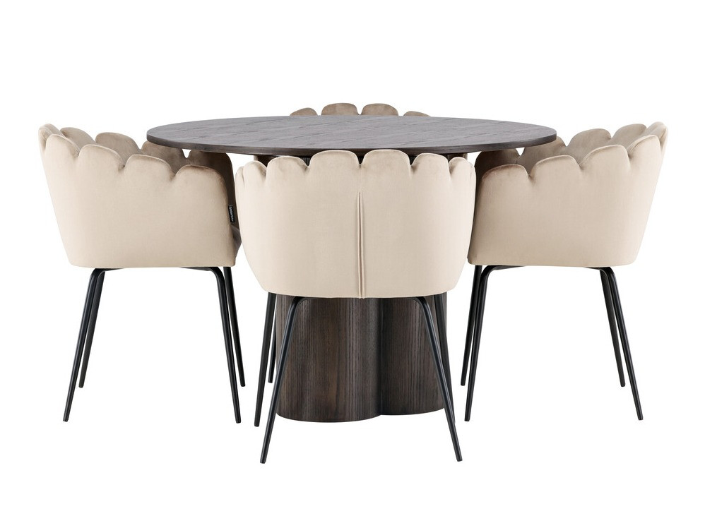 Ēdamistabas komplekts Dallas 3984 (Brūns)