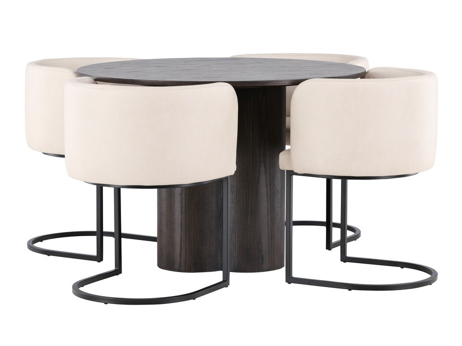 Ēdamistabas komplekts Dallas 3986 (Brūns)