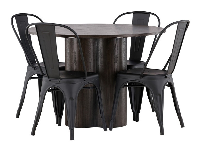 Ēdamistabas komplekts Dallas 3988 (Brūns)