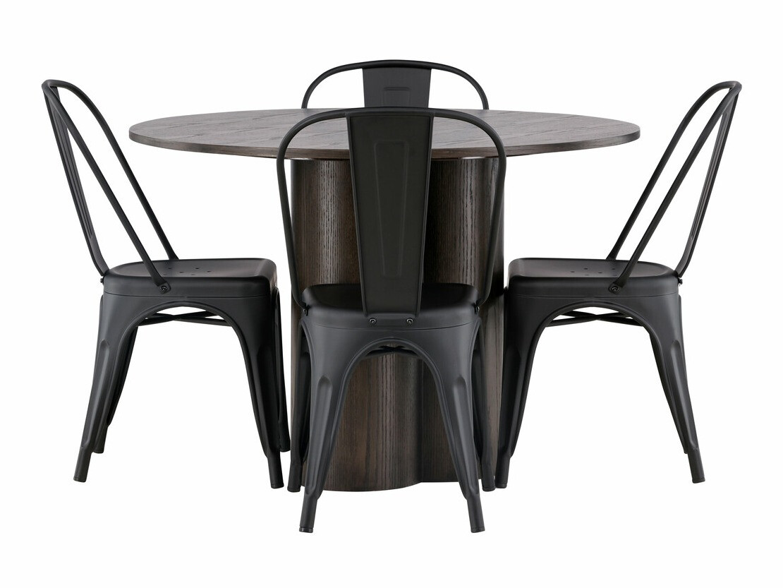 Ēdamistabas komplekts Dallas 3988 (Brūns)