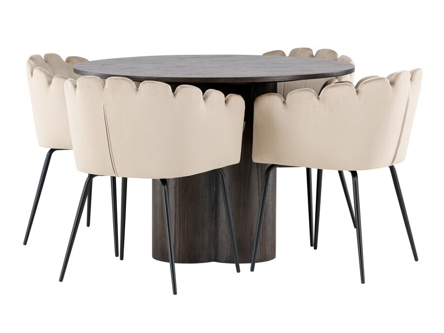 Обеденный гарнитур Dallas 3984 (Коричневый)