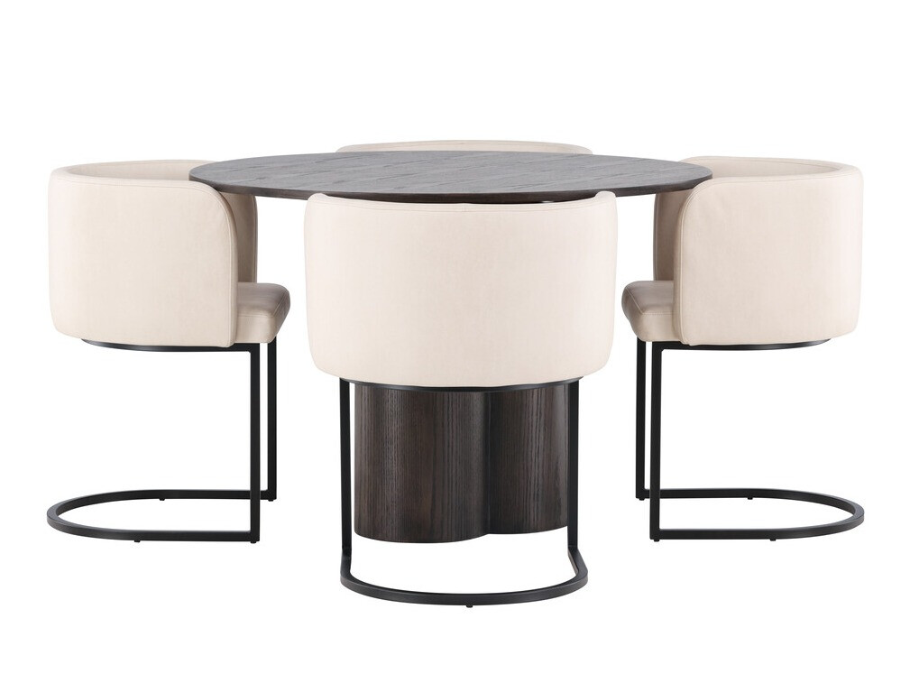 Обеденный гарнитур Dallas 3986 (Коричневый)