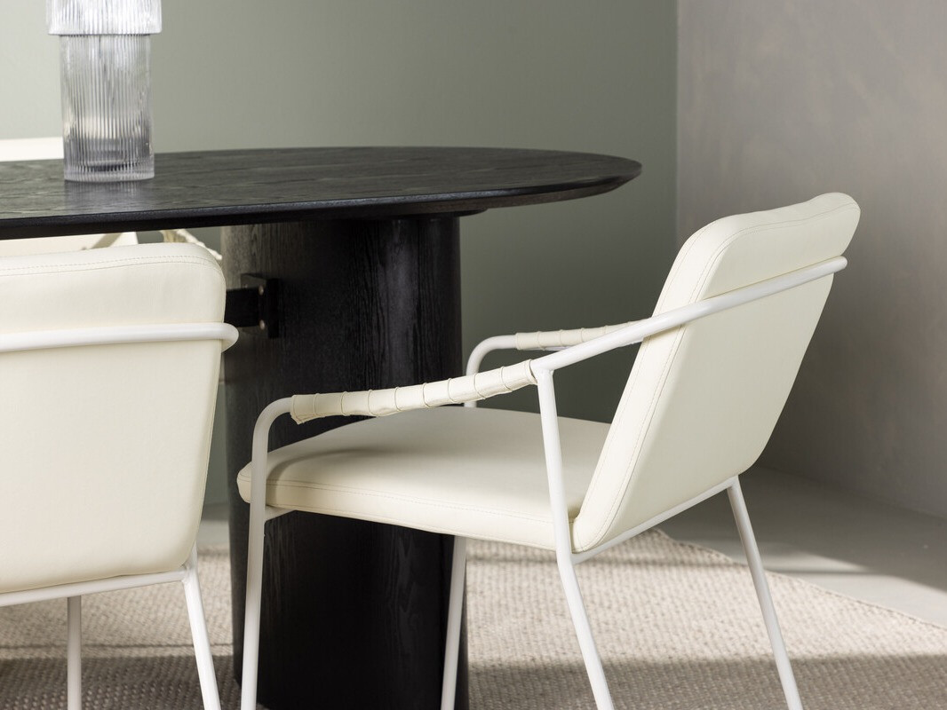 Ēdamistabas komplekts Dallas 3999 (Melns)