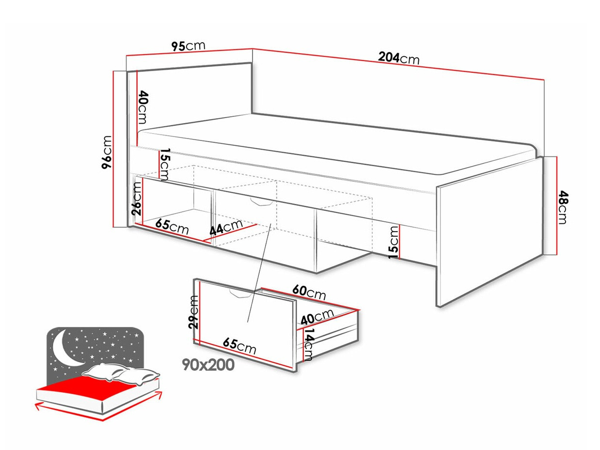 Кровать Domvera 114