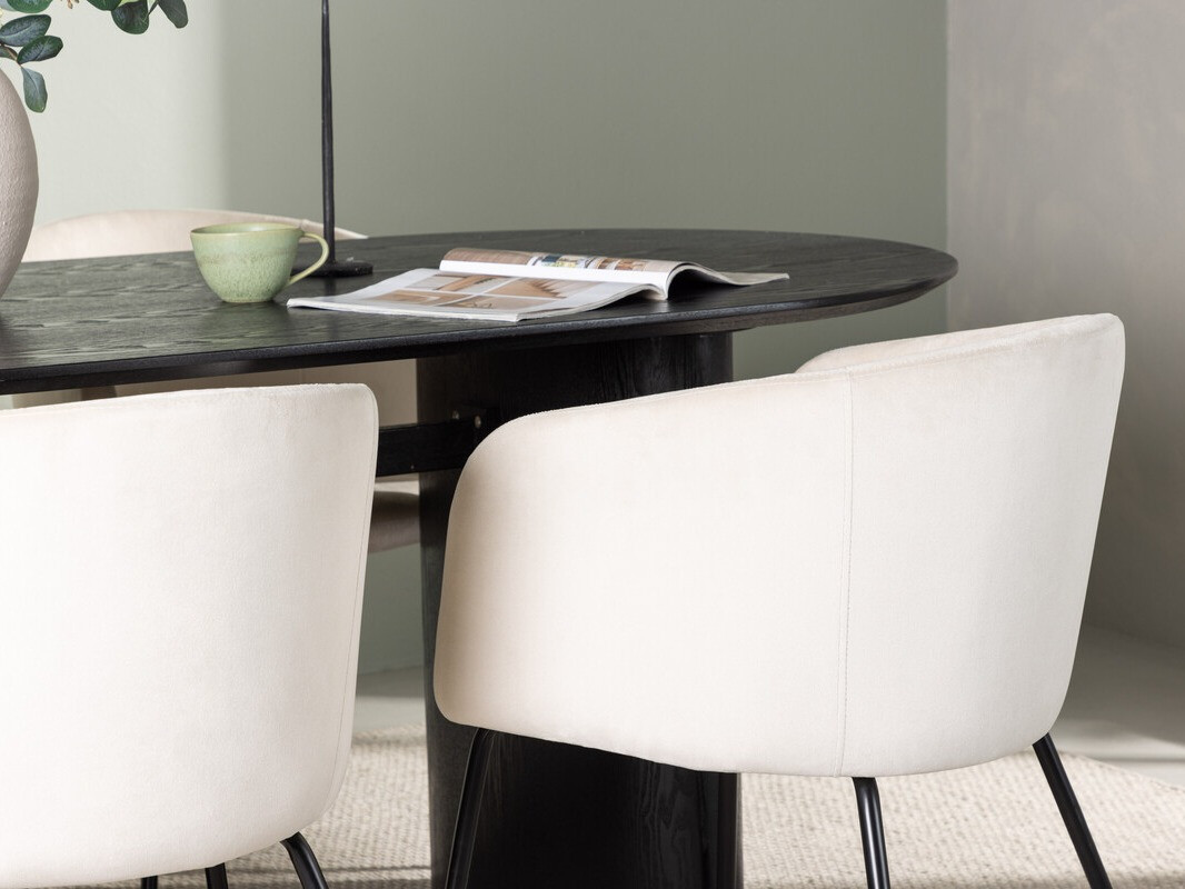 Обеденный гарнитур Dallas 3992 (Чёрный)