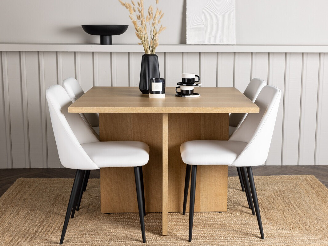 Ēdamistabas komplekts Dallas 4005 (Balts)