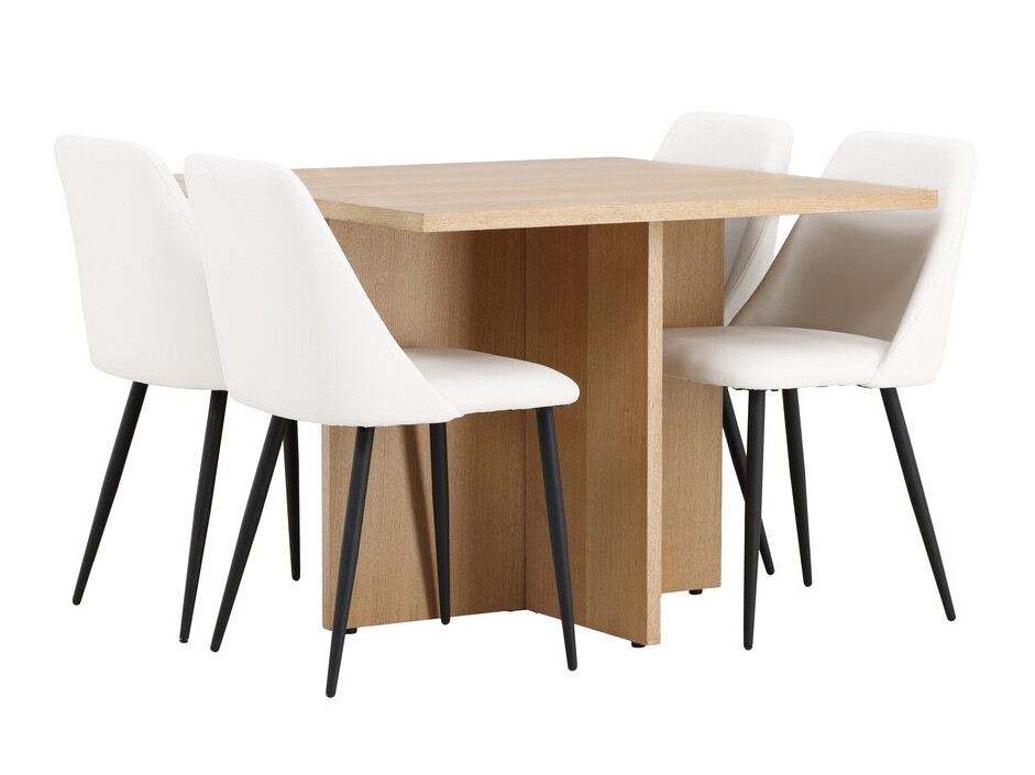 Обеденный гарнитур Dallas 4005 (Белый)