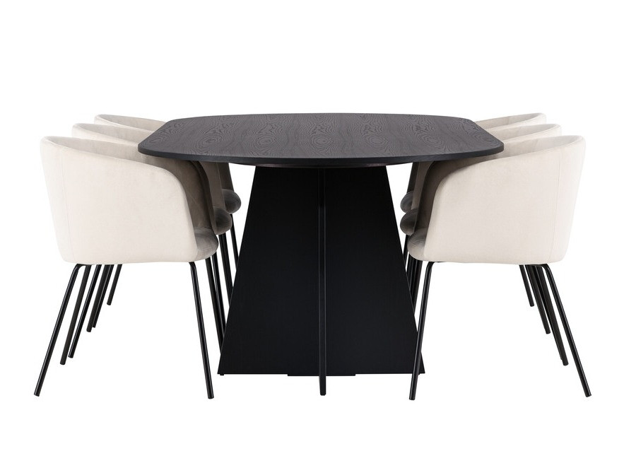 Обеденный гарнитур Dallas 4019 (Крем)