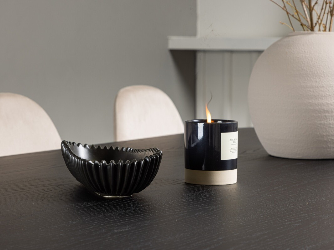 Ēdamistabas komplekts Dallas 4032 (Bēšs + Melns)