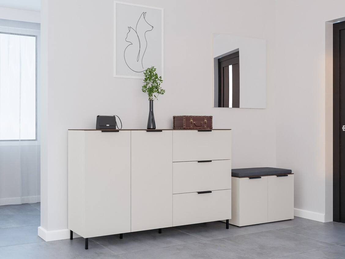 Spogulis Salciro 107 (Gaiši pelēks)