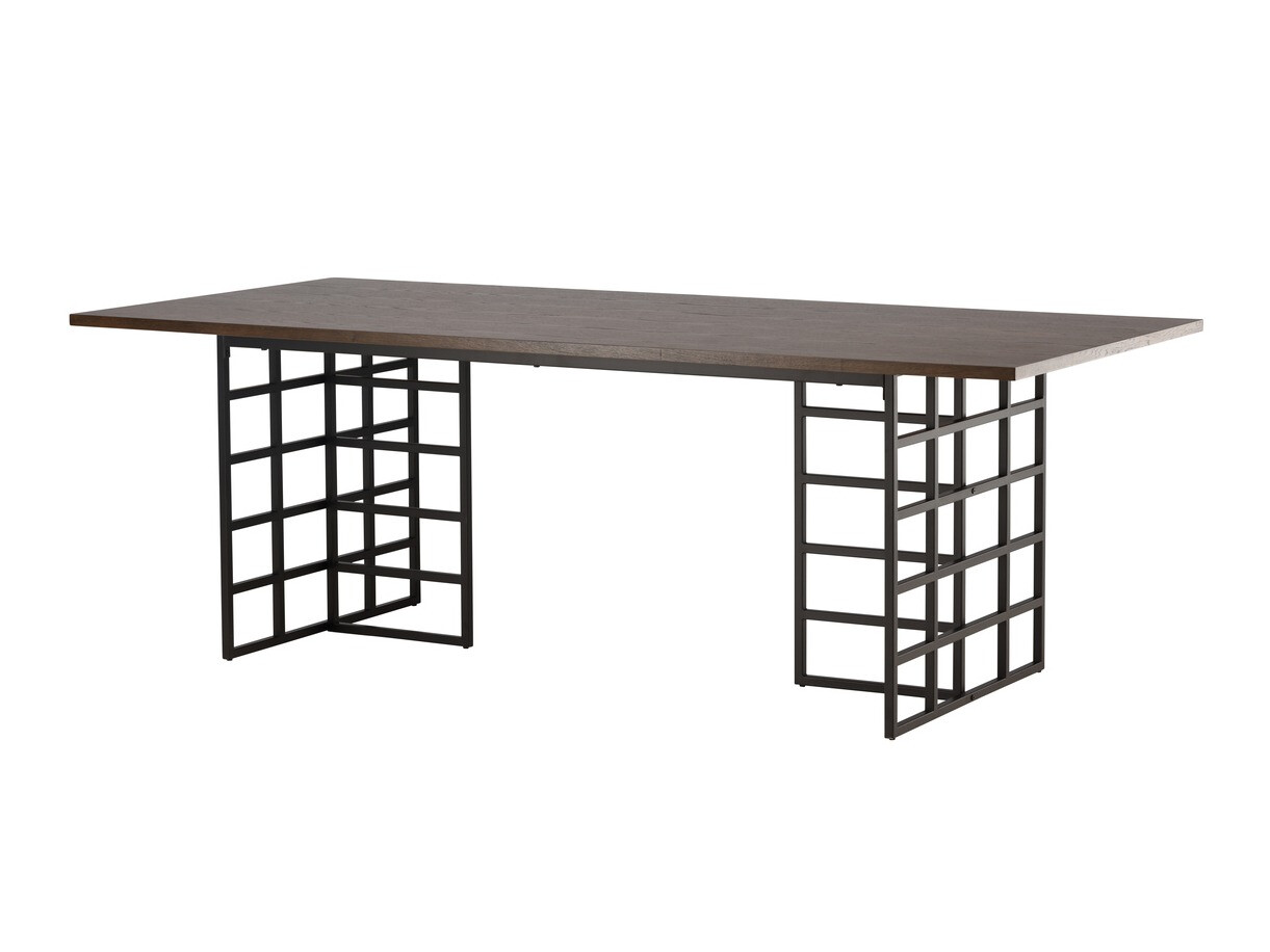 Ēdamistabas komplekts Dallas 4043 (Brūns + Melns)