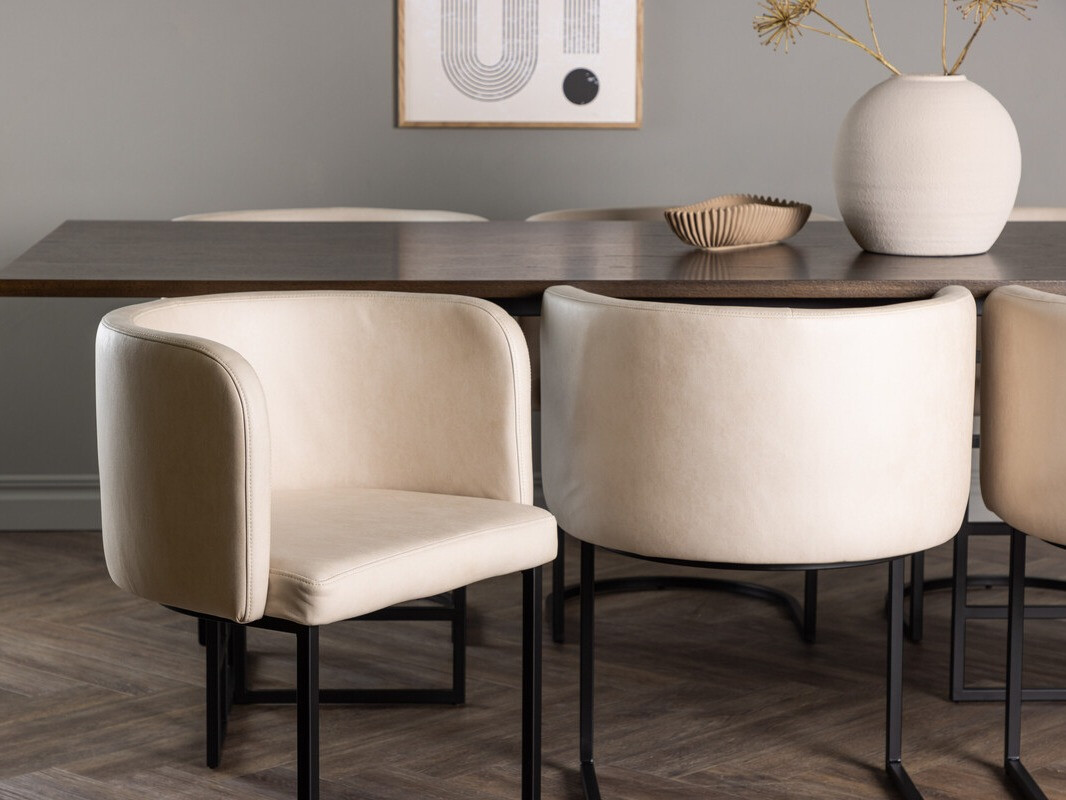 Ēdamistabas komplekts Dallas 4043 (Brūns + Melns)