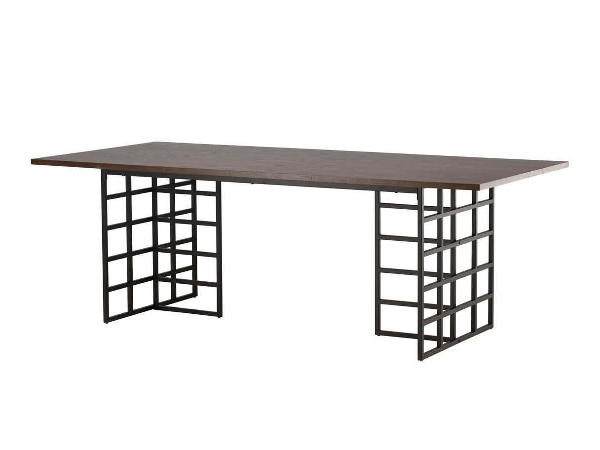 Обеденный гарнитур Dallas 4043 (Коричневый + Чёрный)