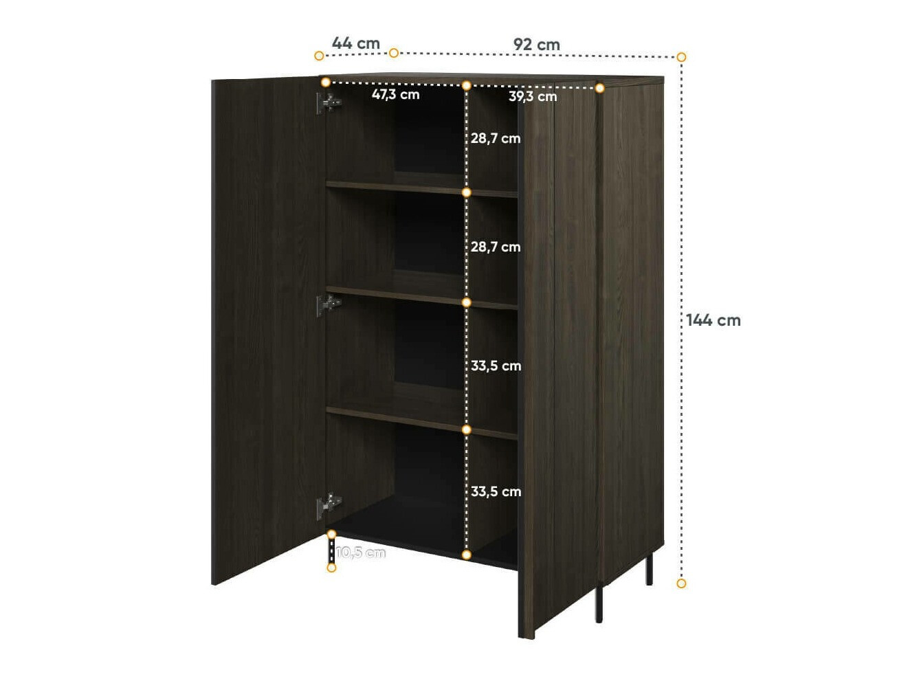 Plaukts Catevari 104