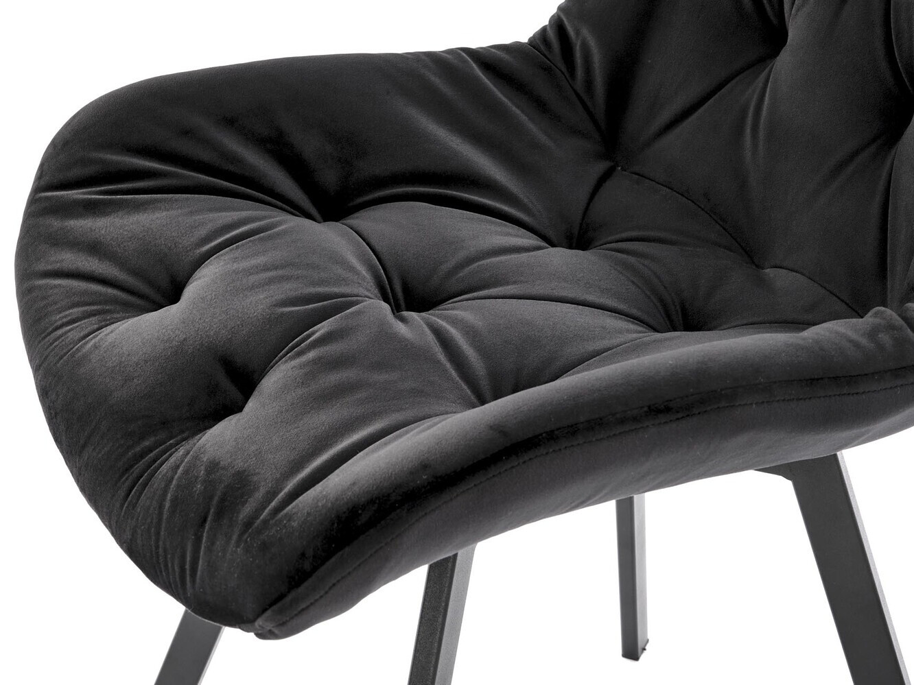 Krēsls Houston 1458 (Melns)