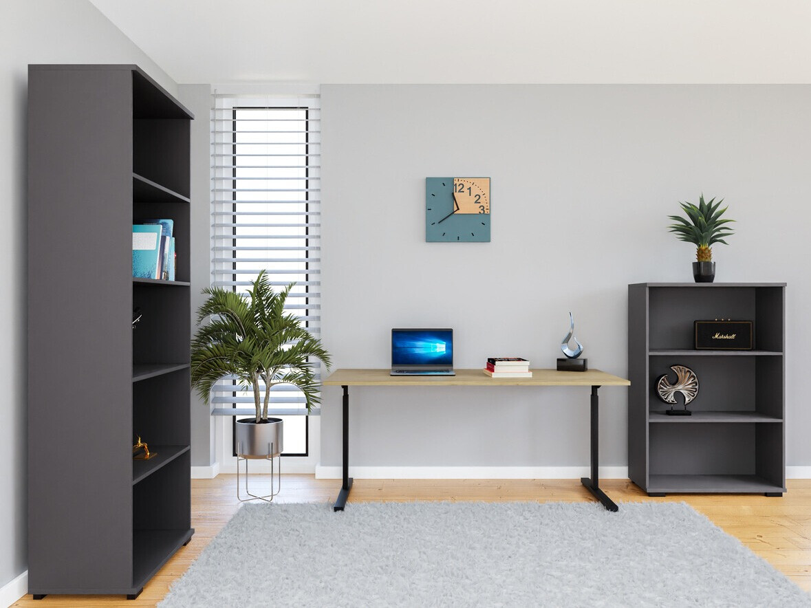 Mājas biroja komplekts Lartesi 113 (Grafīts + Grandson ozols)