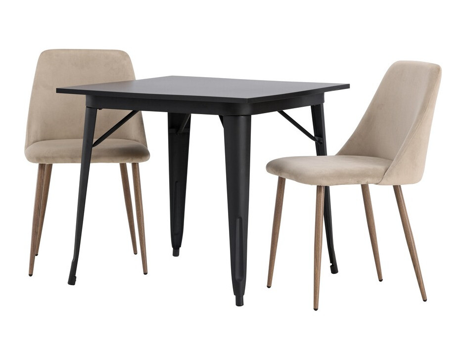 Обеденный гарнитур Dallas 4049 (Бежевый + Орех)