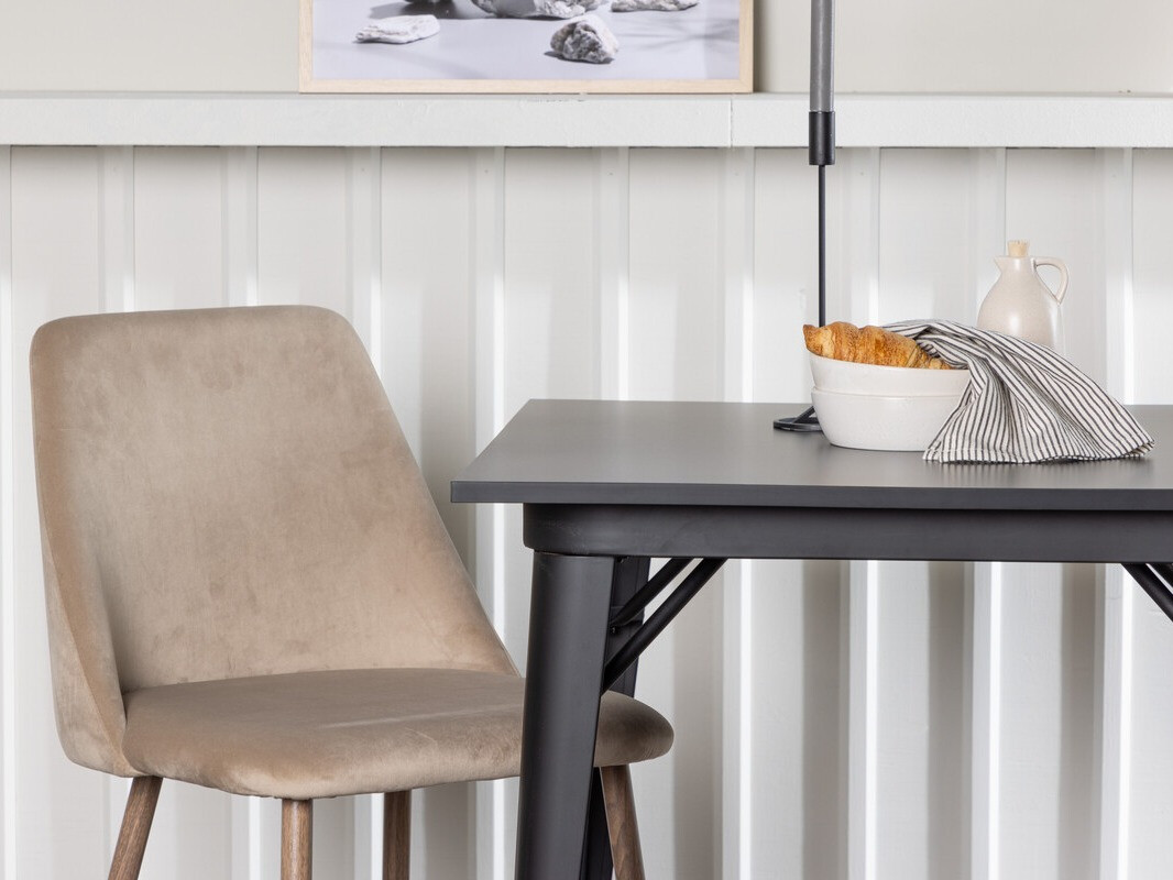 Обеденный гарнитур Dallas 4049 (Бежевый + Орех)