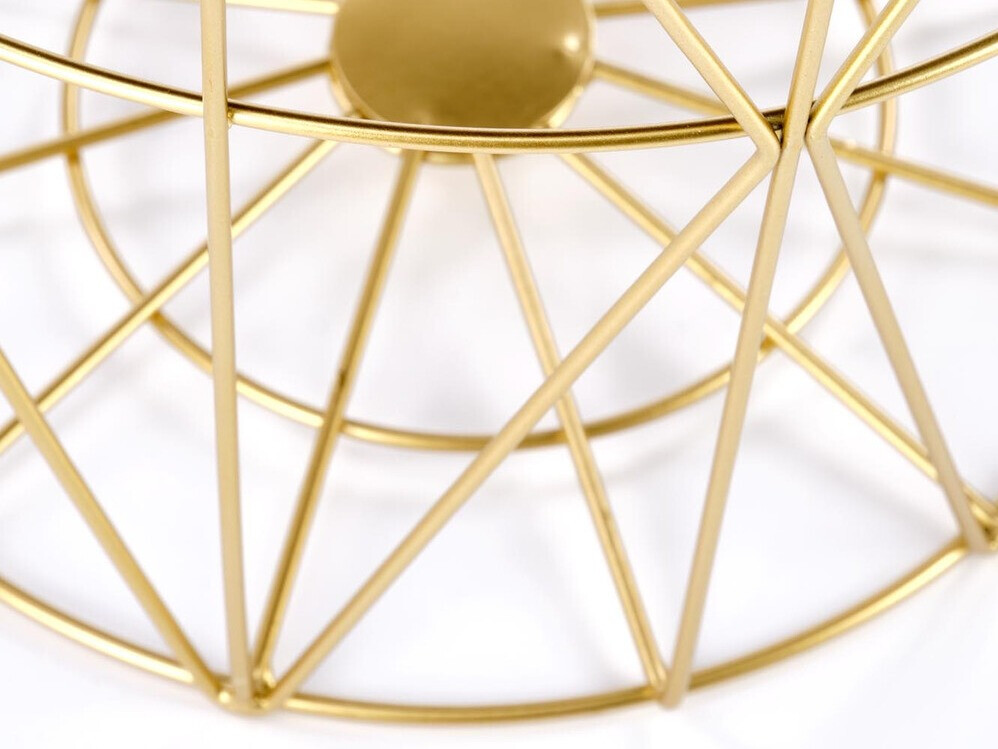 Žurnālu galdiņš Houston 1454 (Zelta + Balts marmors)