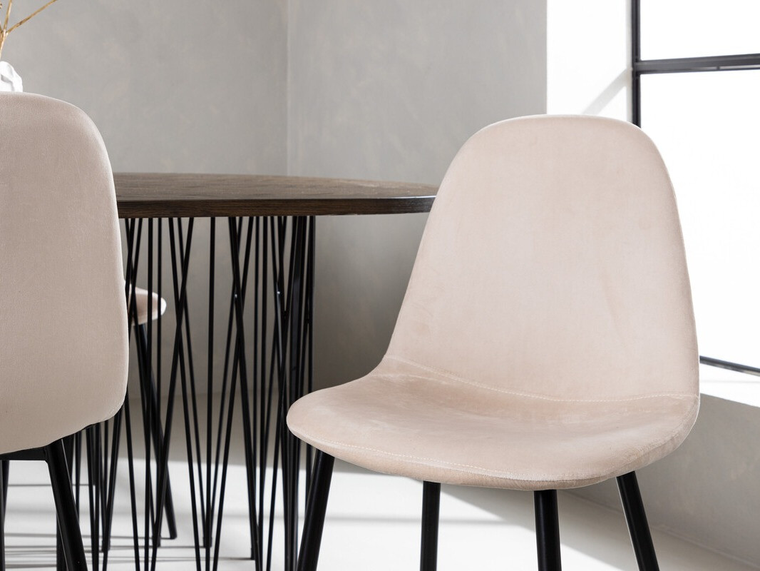 Обеденный гарнитур Dallas 4062 (Бежевый + Чёрный)