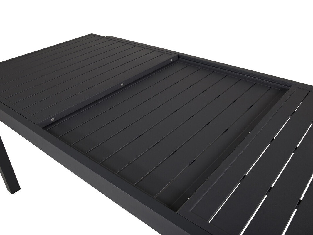 Dārza galds Dallas 2813 (Melns)