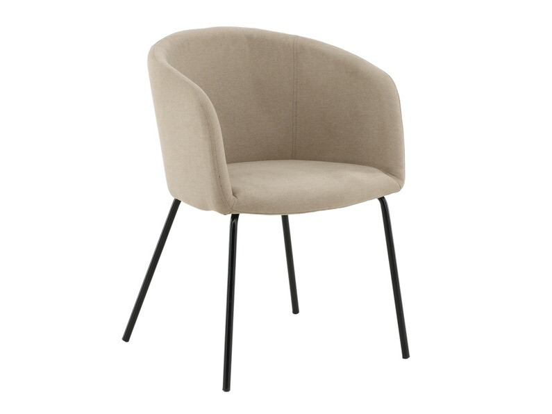 Ēdamistabas komplekts Dallas 2569 (Bēšs + Melns)