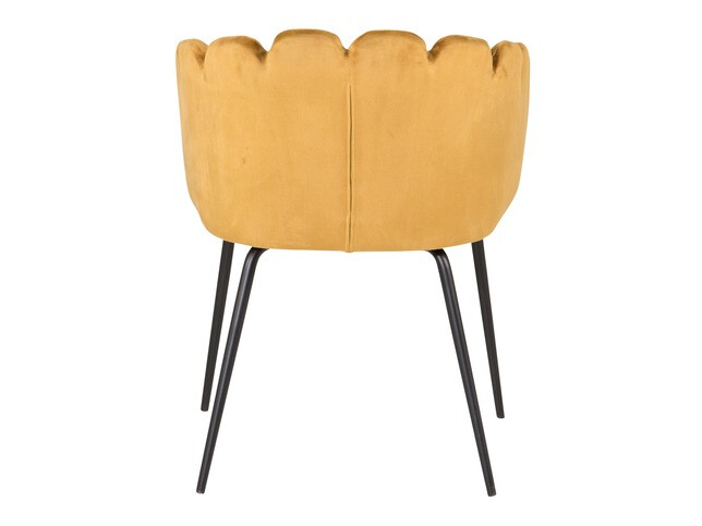 Ēdamistabas komplekts Dallas 313 (Dzeltens + Melns)