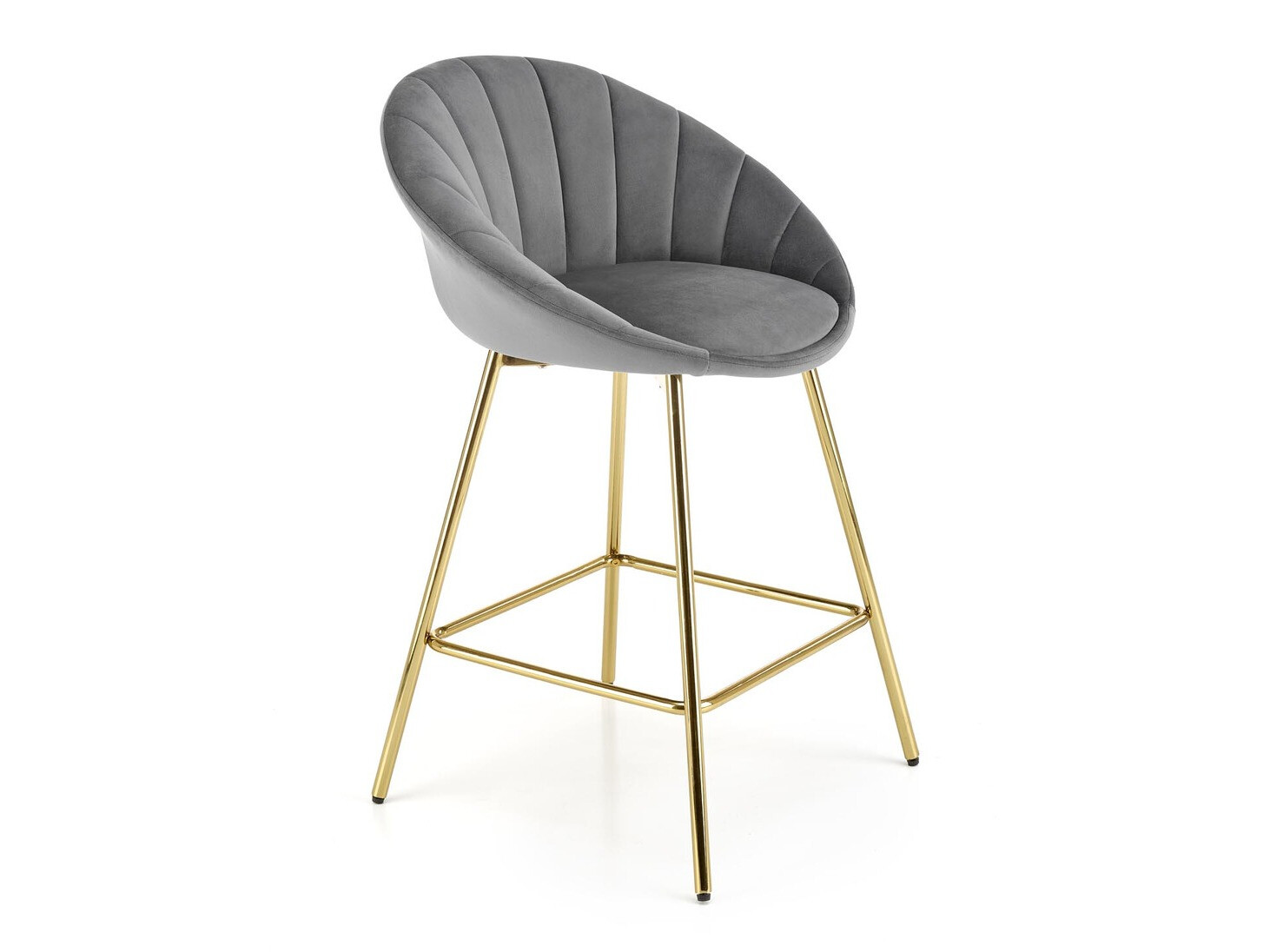 Bāra krēsls Houston 1461 (Pelēks + Zelta)