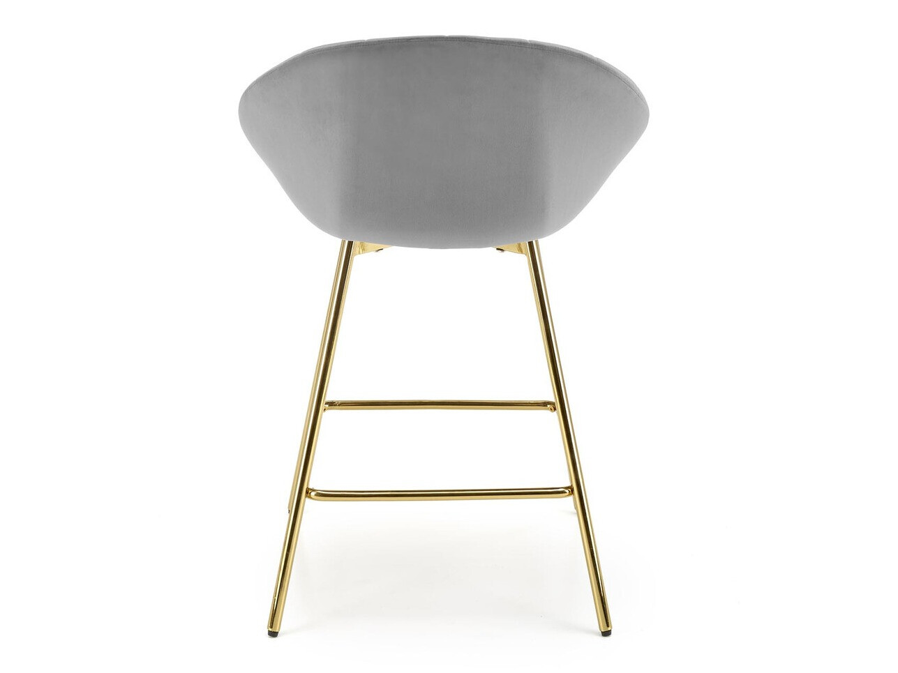 Барный стул Houston 1461 (Серый + Золотой)