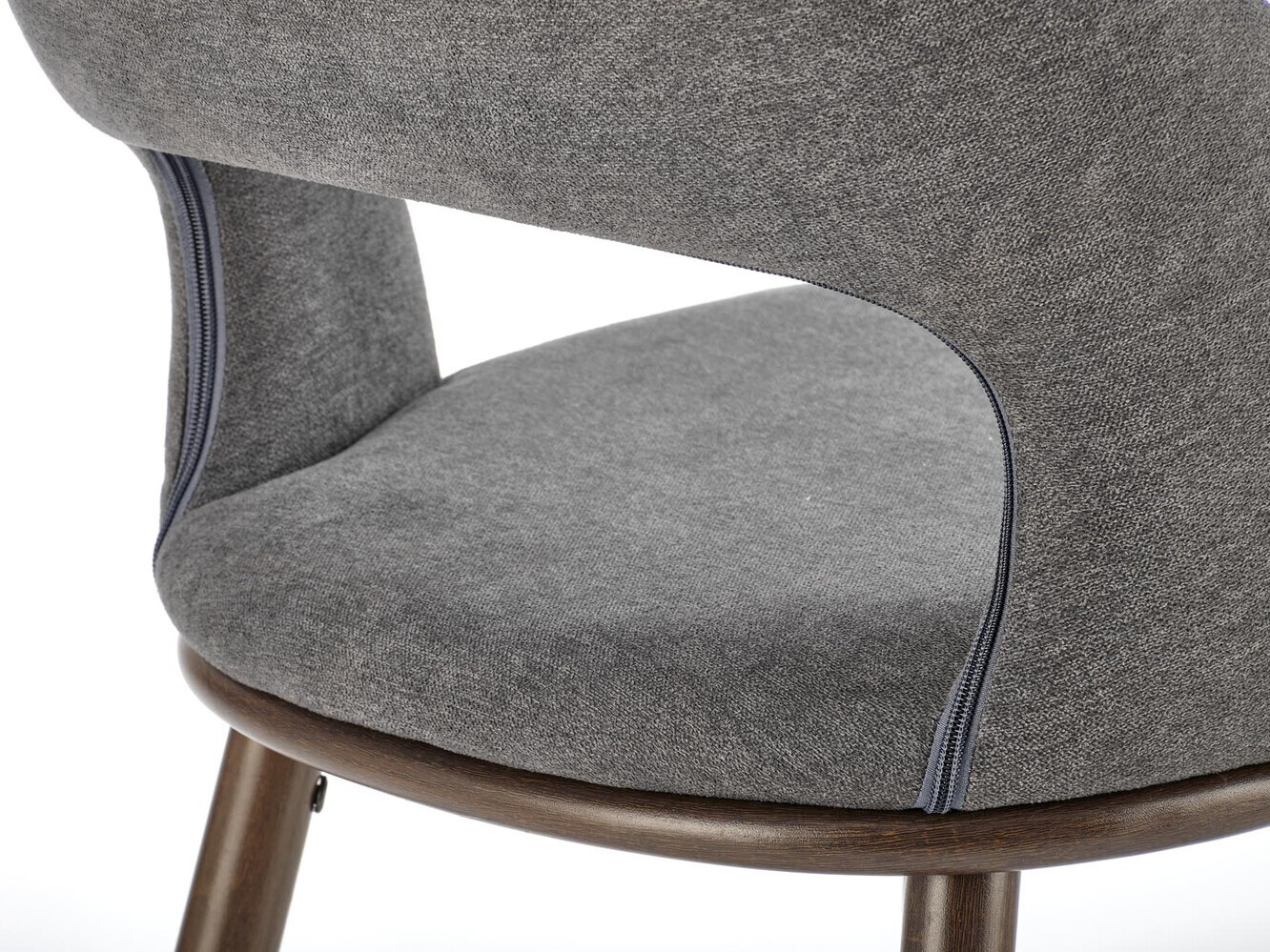 Zemais bāra krēsls Houston 1932 (Pelēks)