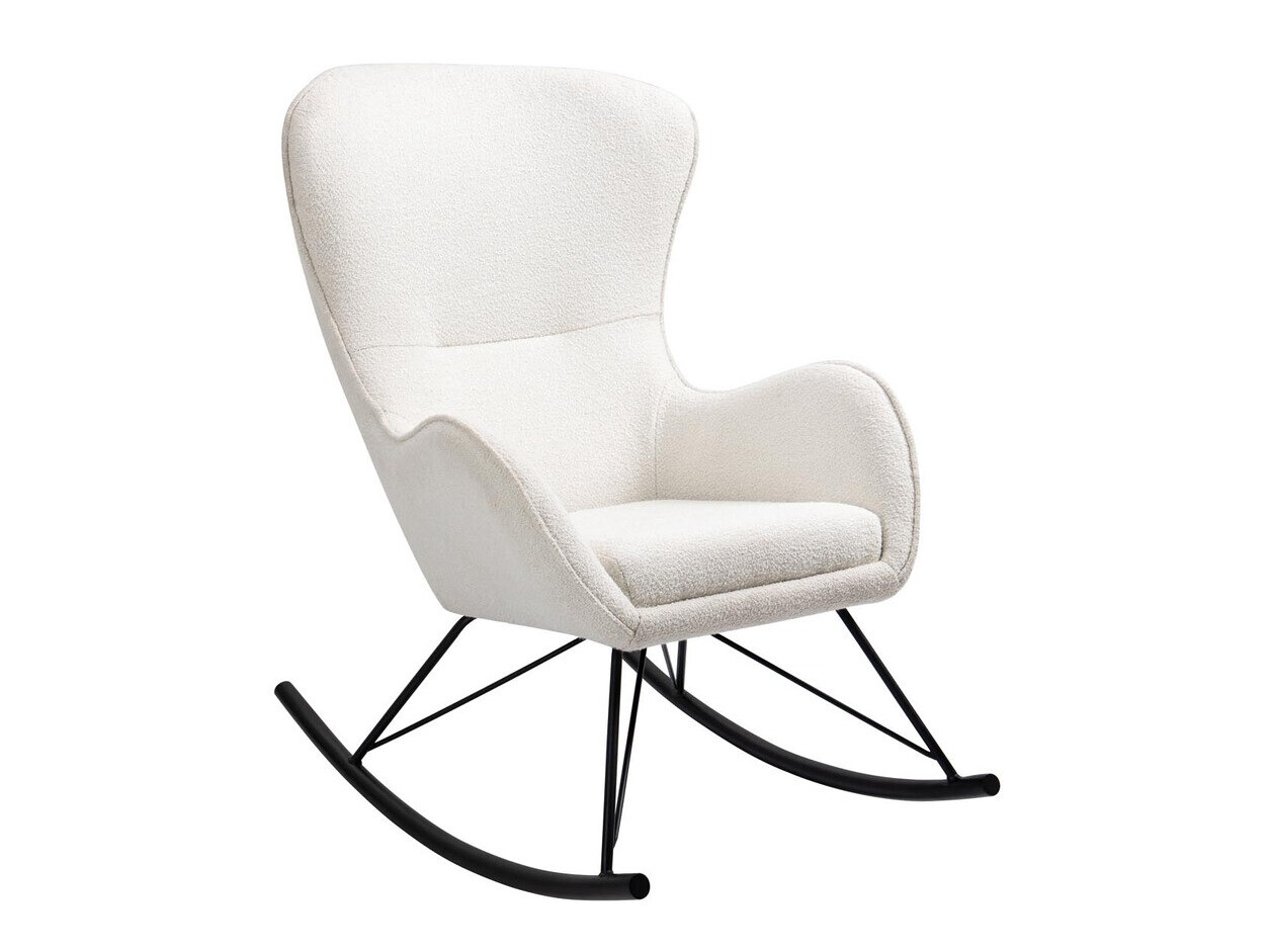 Šūpuļkrēsls Houston 1326 (Balts)