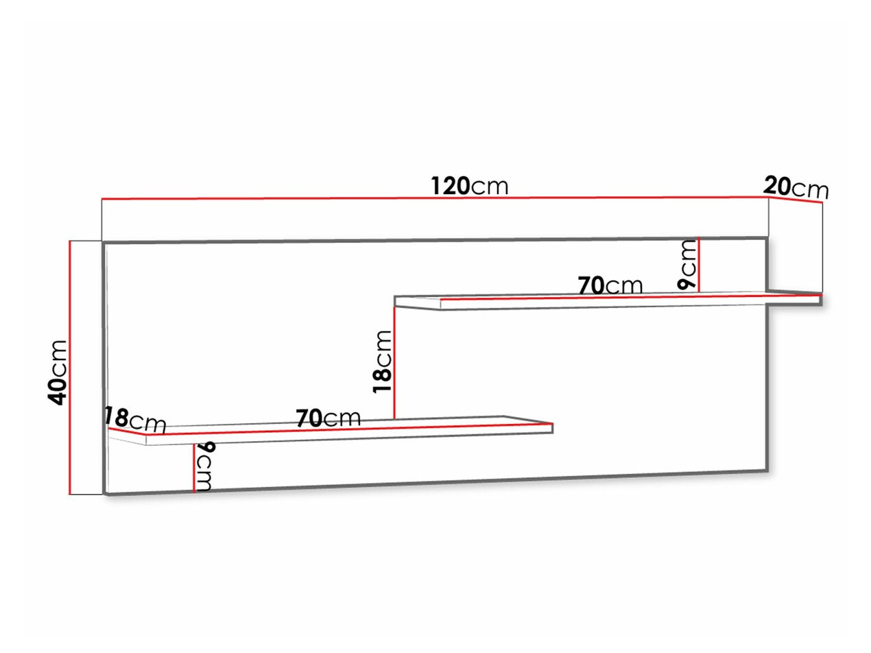 Piekarams plaukts Etrmona 110