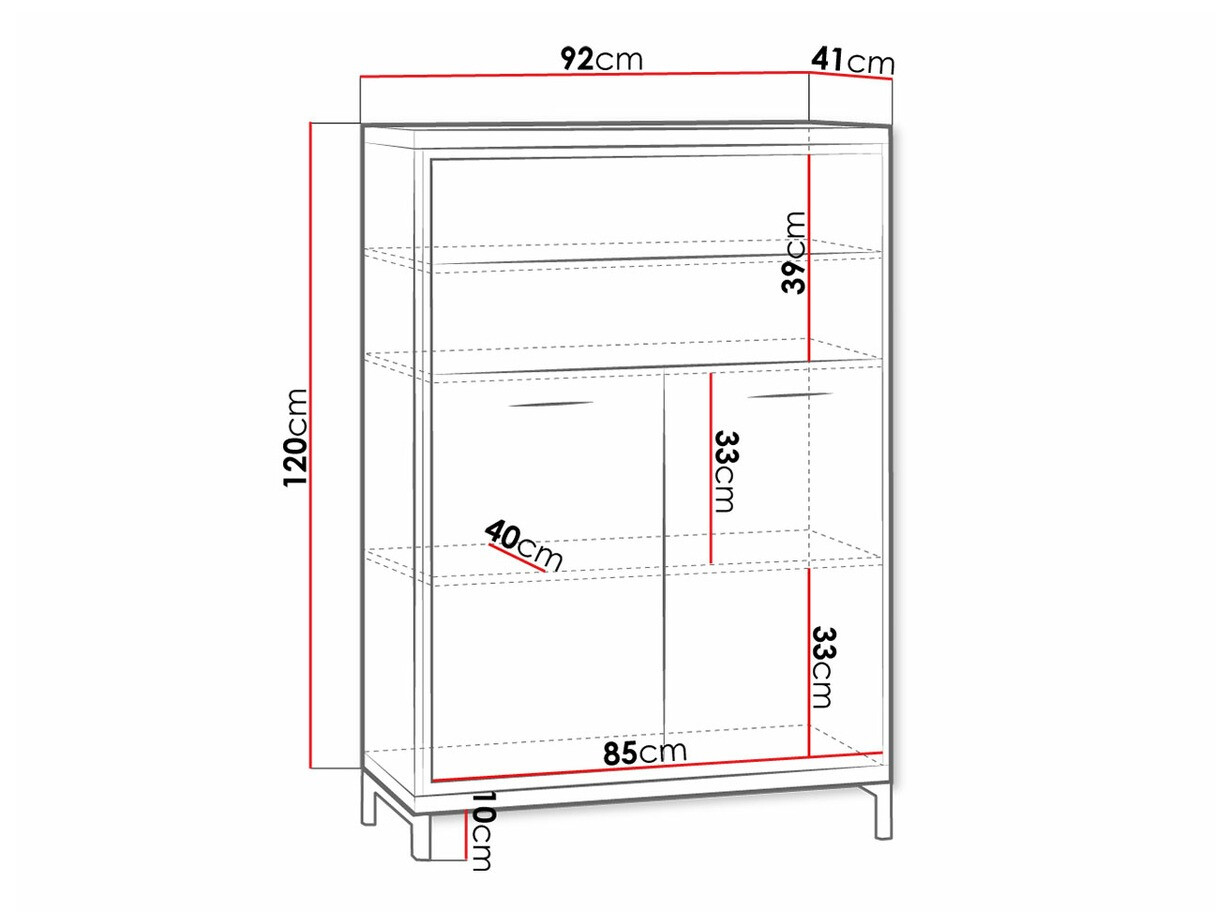 Kомод Etrmoni 103 (Светлое дерево + Дуб)