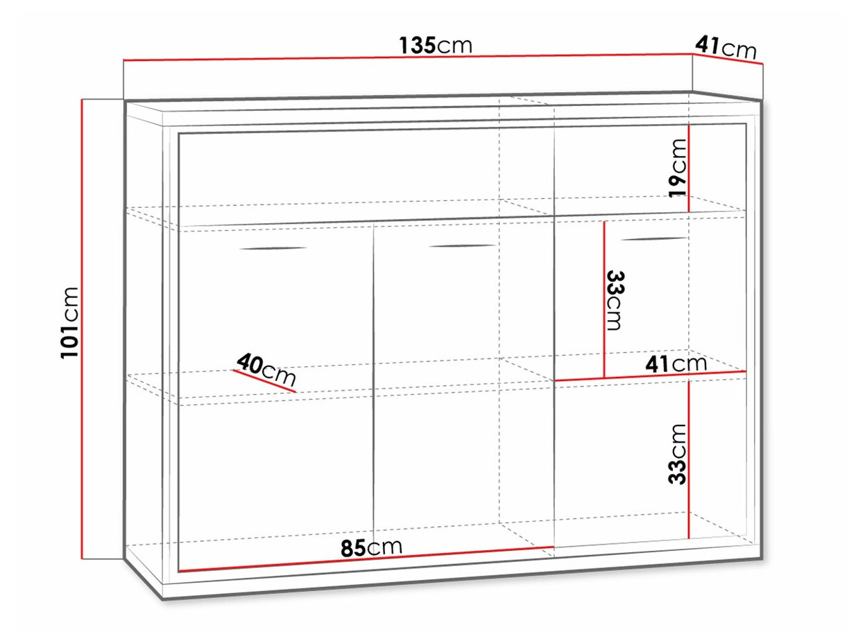 Kомод Etrmoni 104 (Светлое дерево)