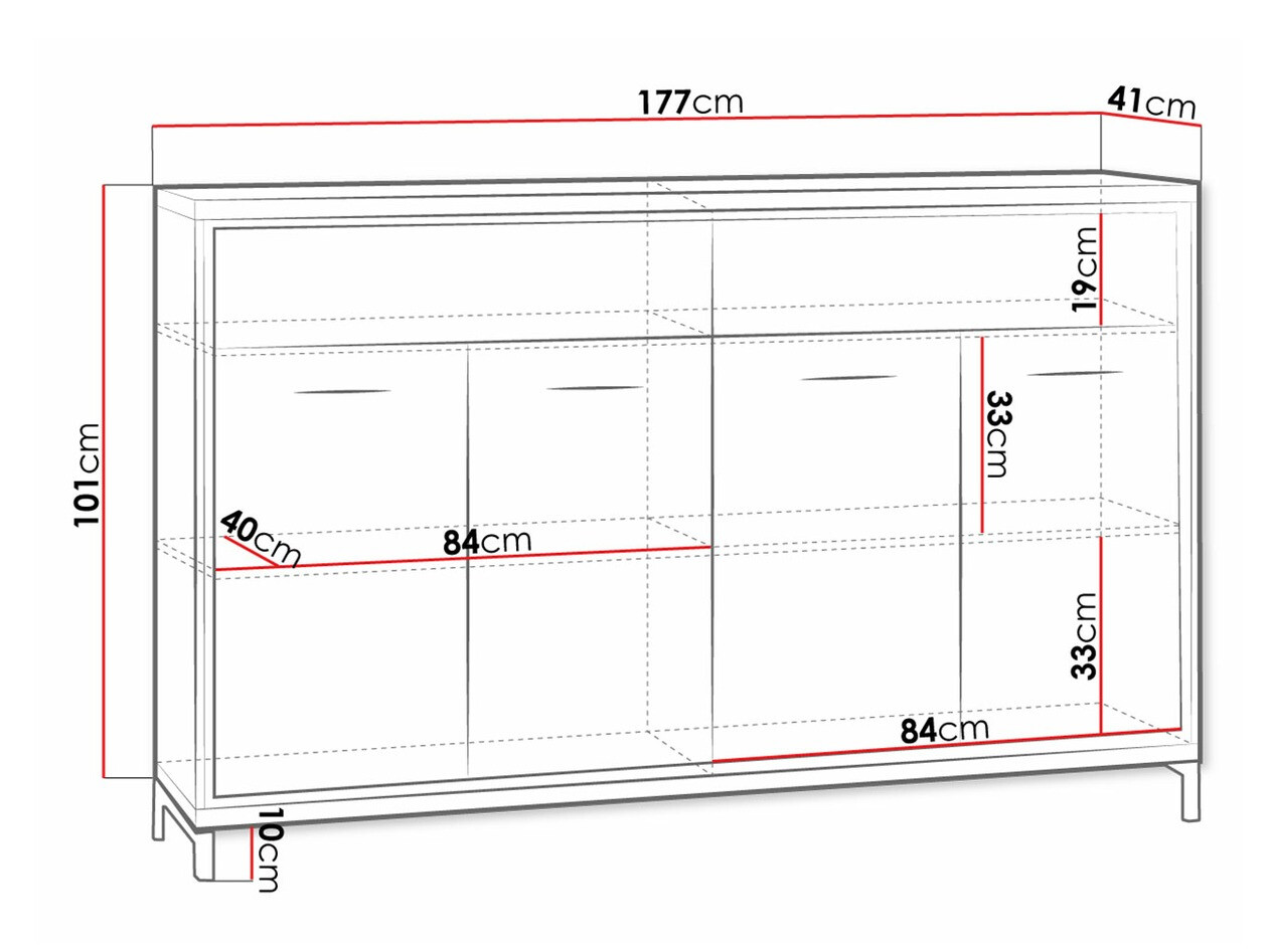Kumode Etrmoni 105 (Gaišs koks)
