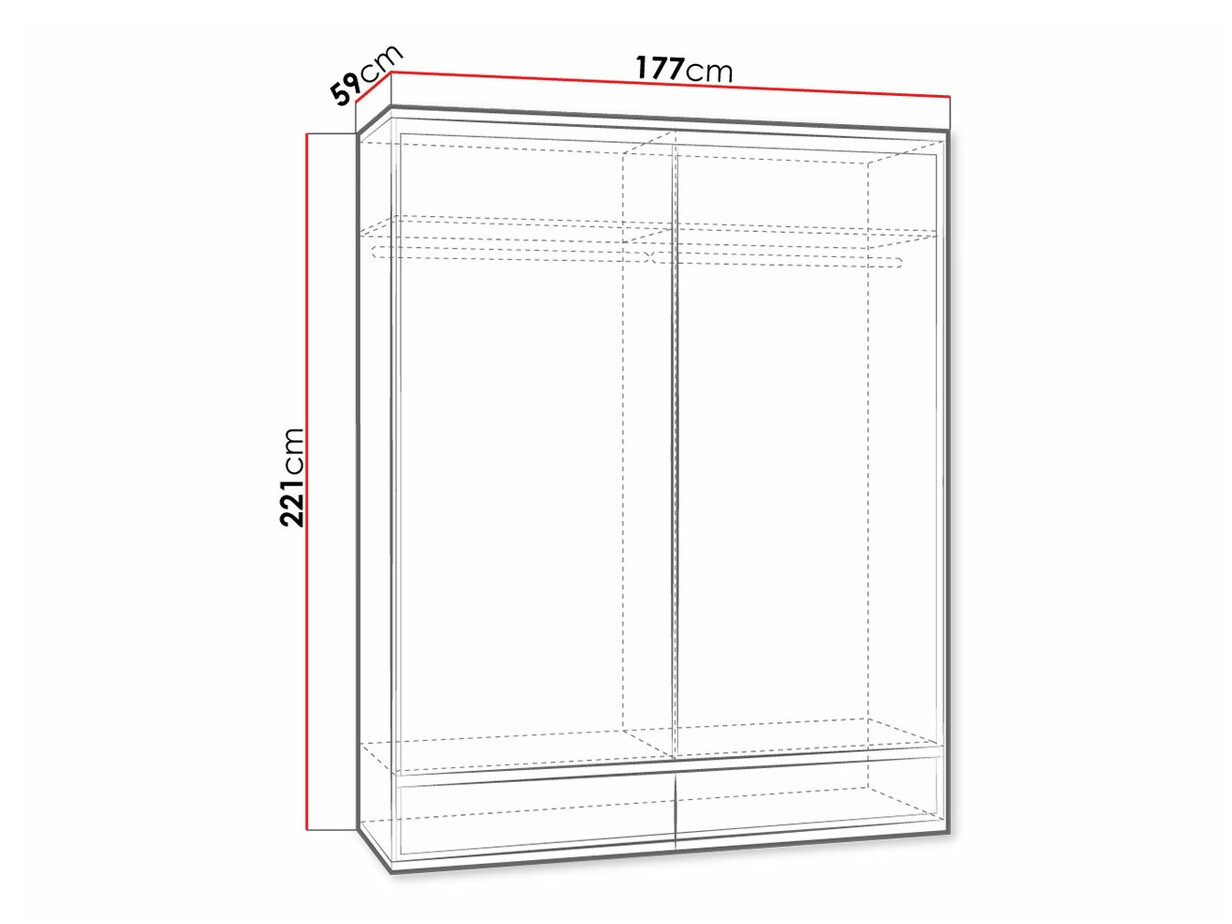 Шкаф Etrmoni 109 (Светлое дерево)