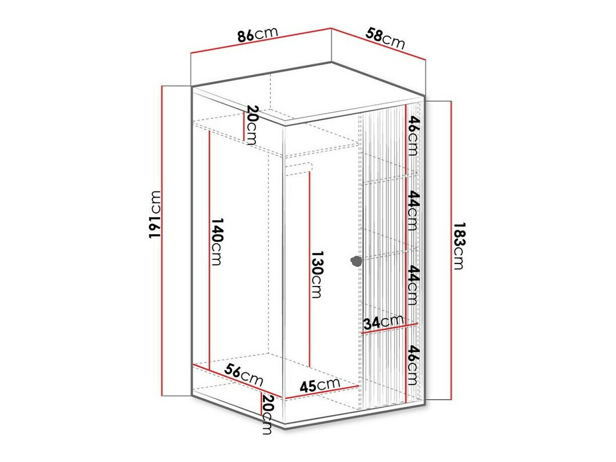 Шкаф Venmava 100