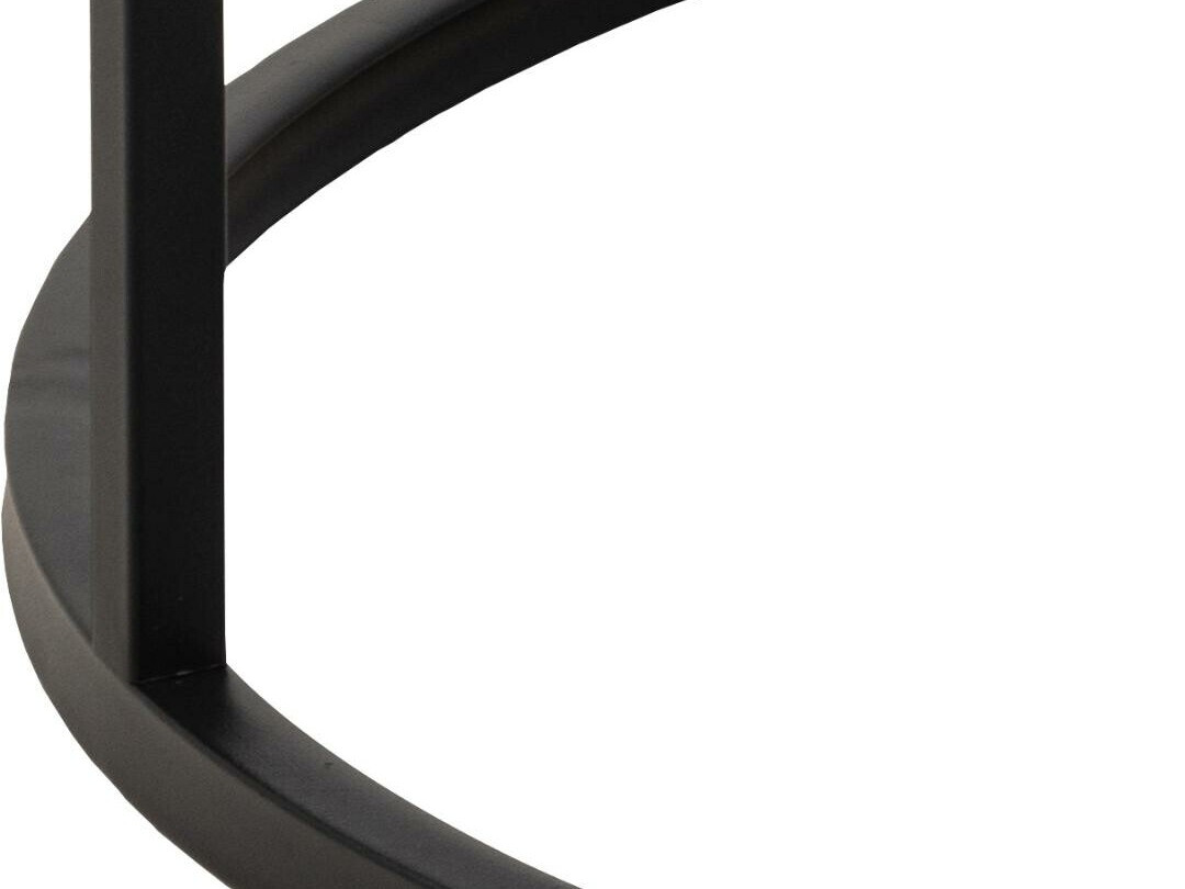 Žurnālu galdiņš Norsica 692 (Melns + Balts marmors)