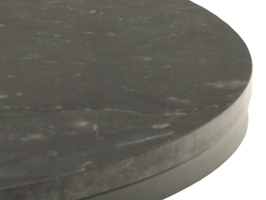 Žurnālu galdiņš Norsica 692 (Melns + Melnais marmors)