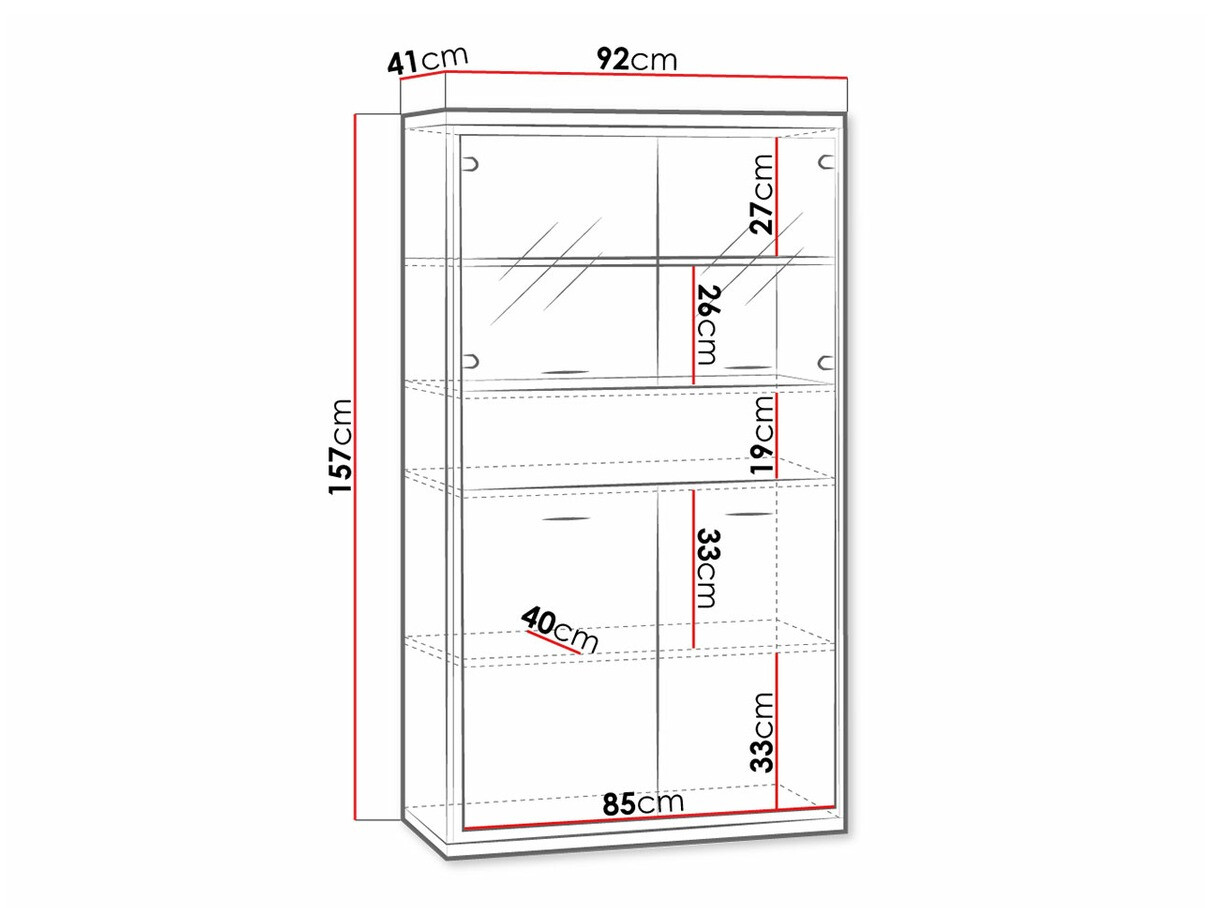 Plaukts Etrmoni 107 (Gaišs koks)