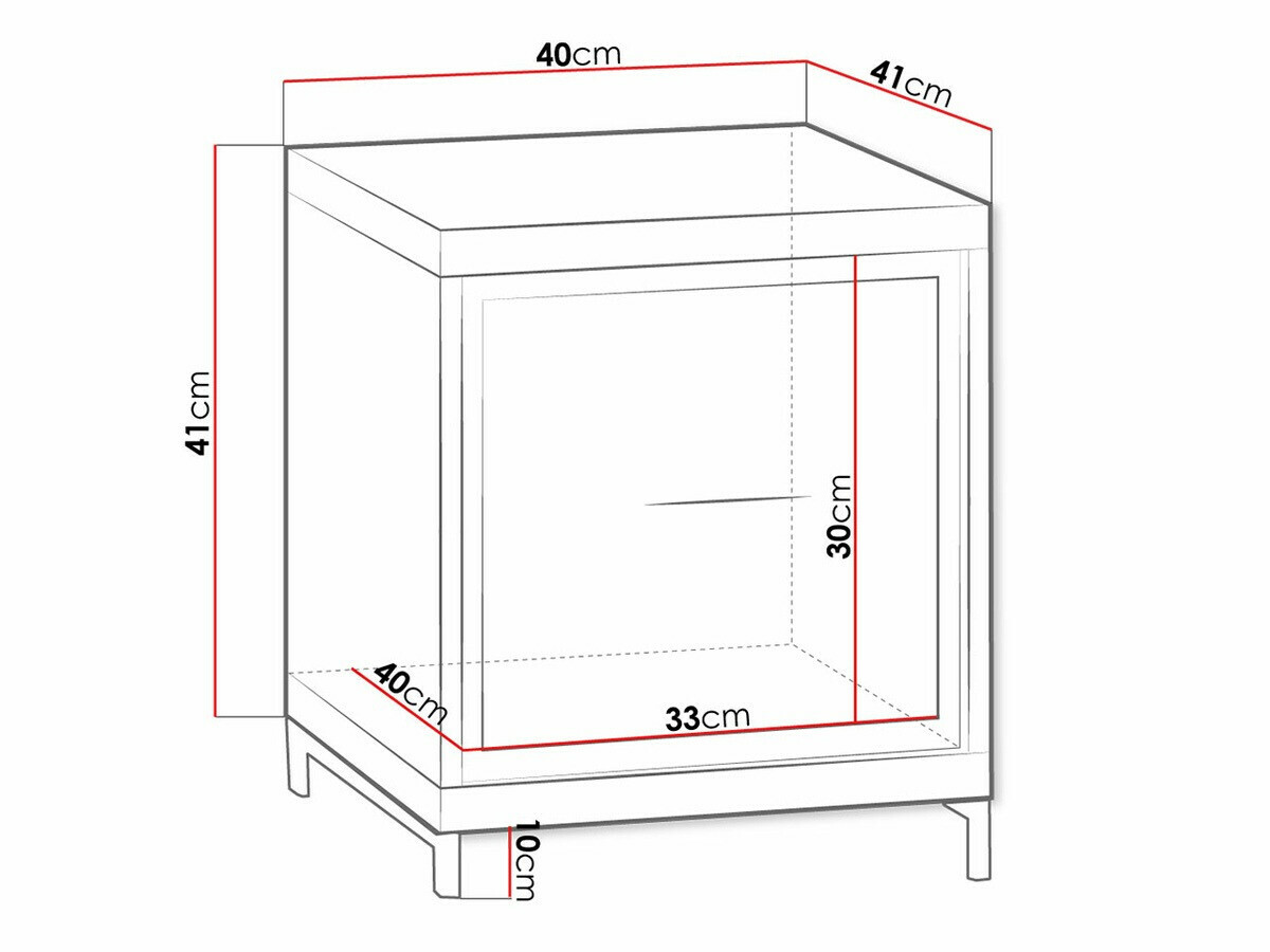 Прикроватная тумбочка Etrmoni 120
