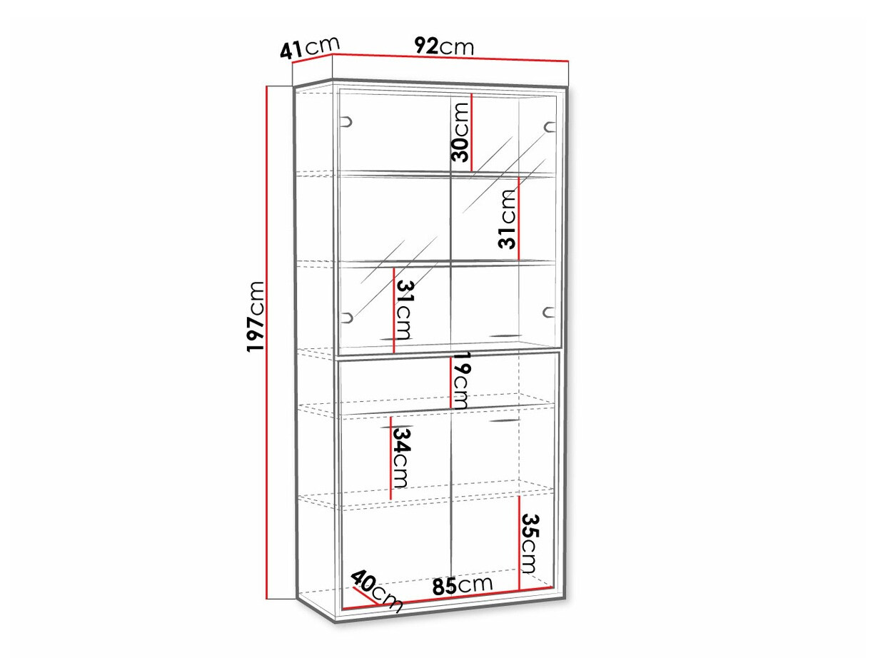 Стеллаж Etrmoni 102 (Светлое дерево)