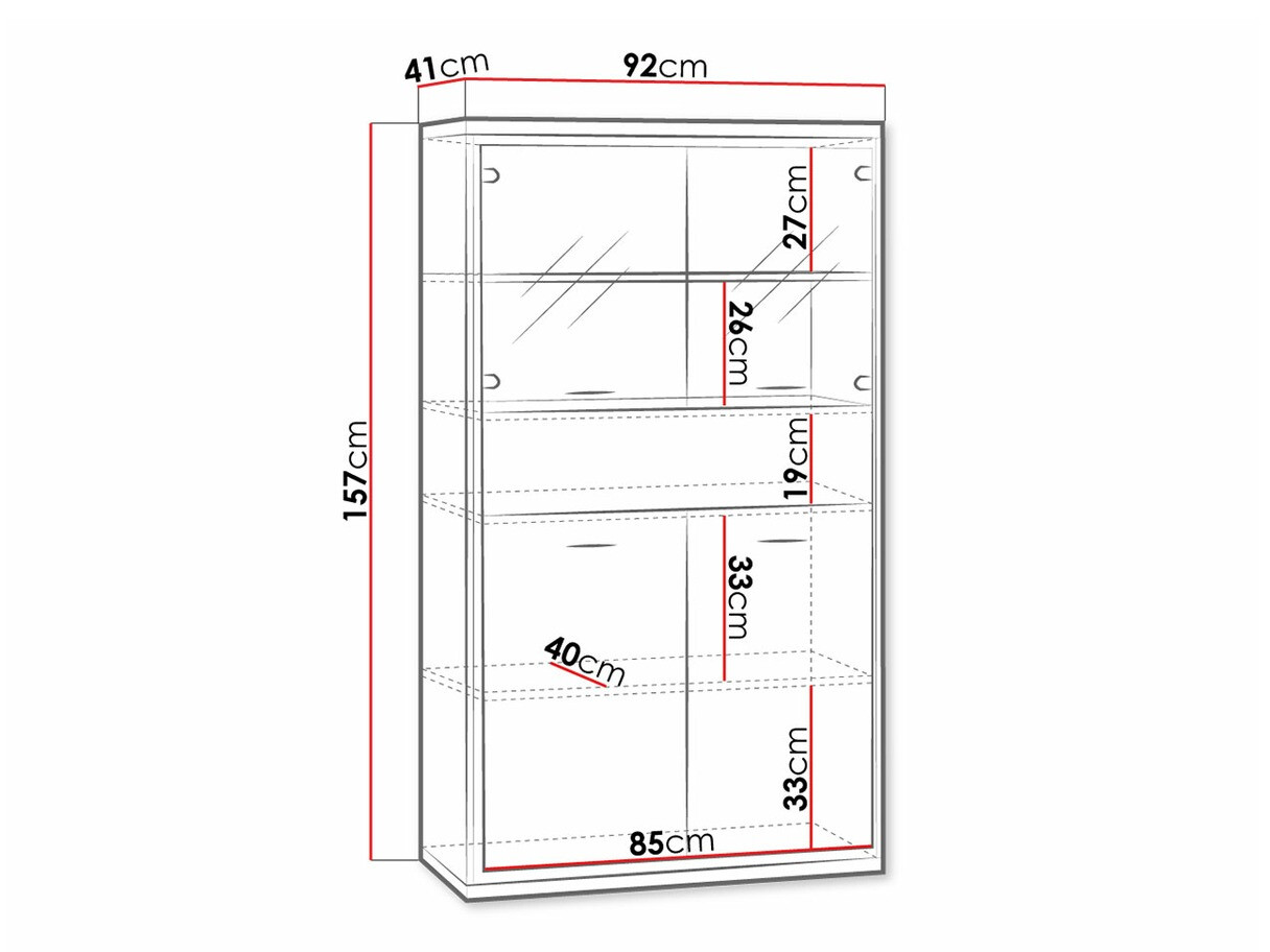 Стеллаж Etrmoni 107 (Светлое дерево + Дуб)