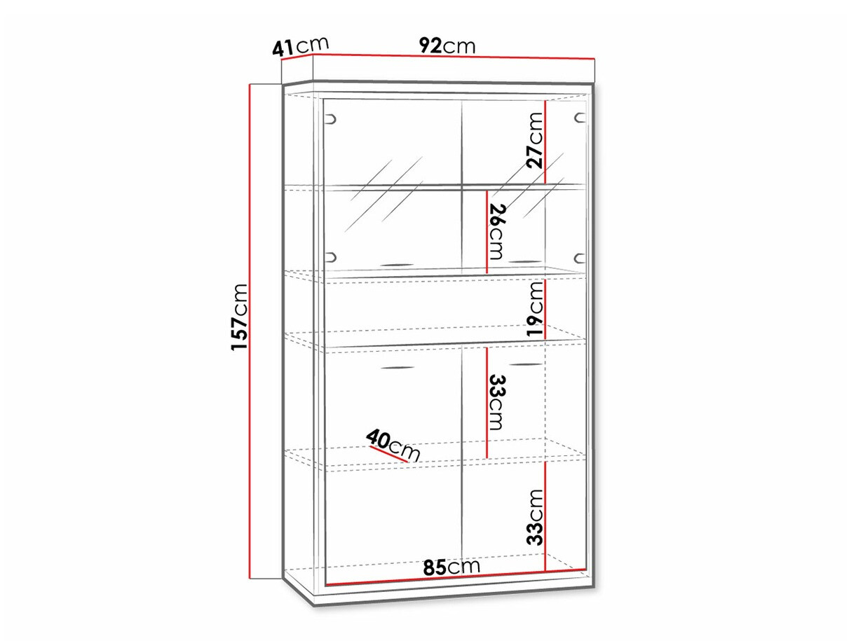 Стеллаж Etrmoni 107 (Светлое дерево + Дуб)