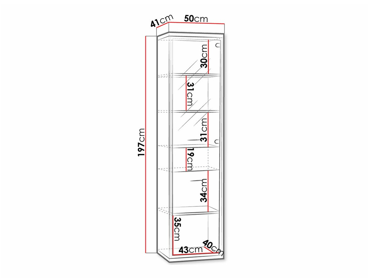 Стеллаж Etrmoni 108 (Светлое дерево)