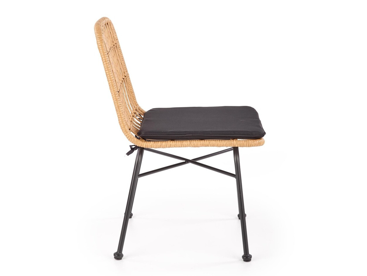 Стул Houston 871 (Светло-коричневый + Чёрный)