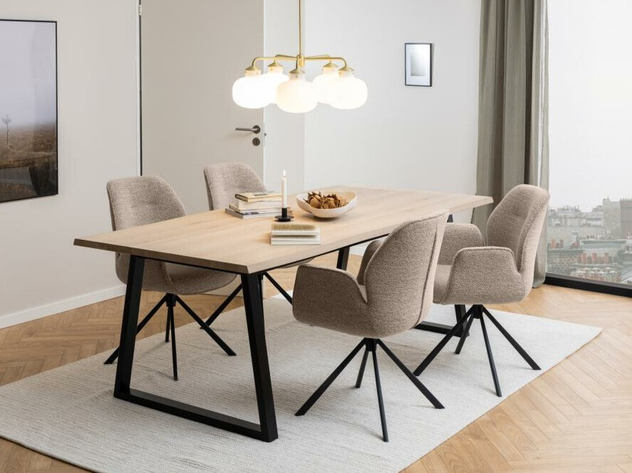 Стул Norsica 696 (Бежевый + Чёрный)