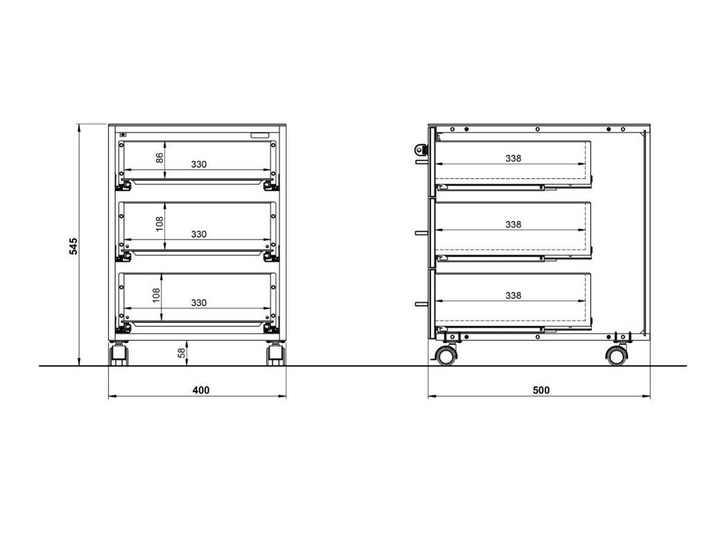 Тумба с ящиками Catcamu 101 (Глянцевый белый + Navarra дуб)