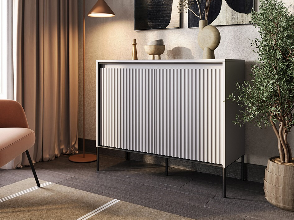 Skapis Fernolu 101 (Balts + Melns)